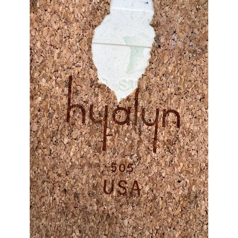 Hyalyn USA 505 Vintage Butterfly Ceramic Tile Trivet Cork Backed 6x6